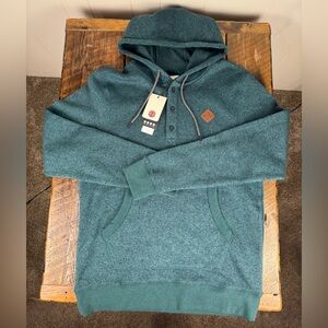 Element Teal Hooded Sweatshirt New With Tags